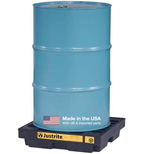 Justrite Low Profile 1 Drum Spill Containment Pallet Accumulation - Image 2