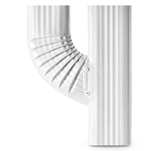 VYH Downspout Gutter Y Left Connector 2x3 Upright High Gloss - Image 2