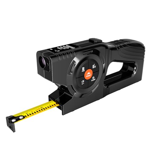 3-in-1 Digital Tape Measure, 196Ft Laser Measurement Tool - Image 2