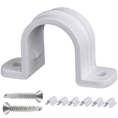 30 Set PVC Pipe Strap Clamps,SCH 1/2 in (20mm - 3/4 in) - Image 2
