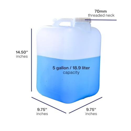 FastRack 5 Gallon Hedpak with Cap | BPA-free, Food-Grade - Image 3