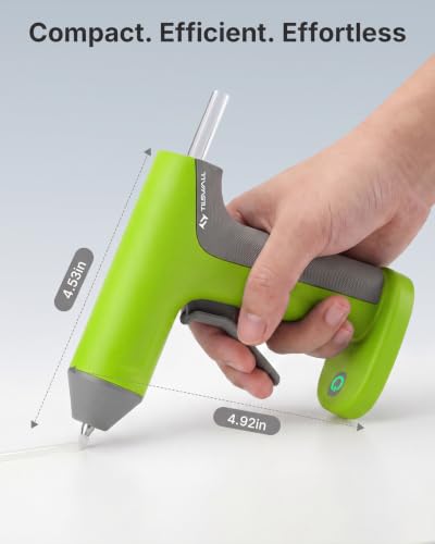 Tilswall 4V Cordless Hot Glue Gun Kit, 30s Fast Heat Mini - Image 4