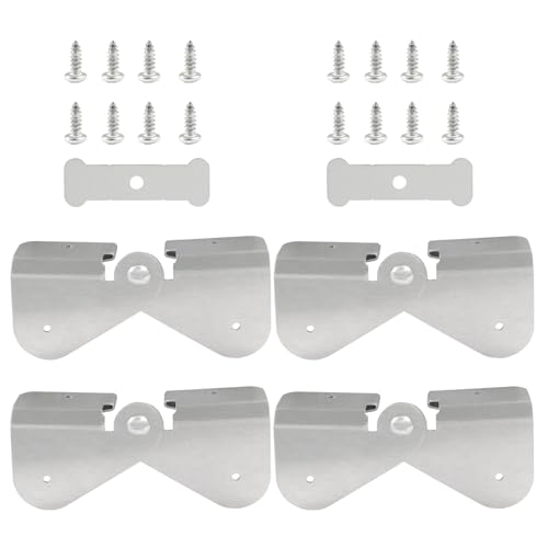 Rain Gutter Downspout Extension Hinge, 4 Pack - Image 2