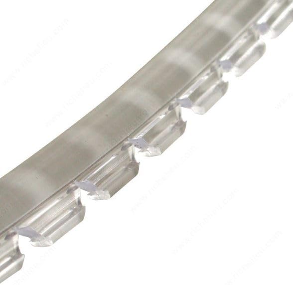 Sommerfeld's Clear Rubber Glass Retainer for Cabinet Door Glass 500 Foot roll