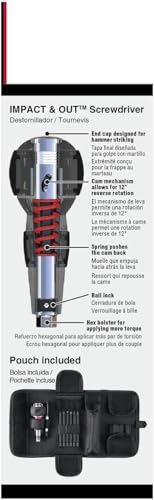 (US Model) VESSEL Impact & Out Screwdriver with 7pcs bits | Hand Tools - Image 3