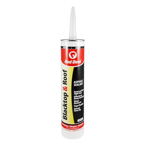 Red Devil 0636 Blacktop and Roof Repair Sealant, Pack of 1, Black - Image 2