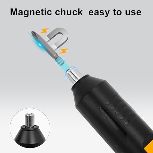 Cordless Screwdriver Rechargeable with 12 Bits & Storage Box - Image 5