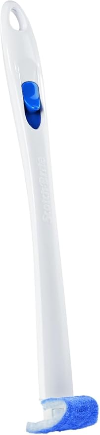 Scotch-Brite Disposable Toilet Scrubber Refills, Removes Rust & Hard Water Stains, 12 Count,(Pack of 8)