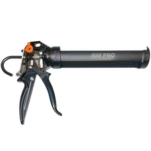AWF PRO 10 oz Dual Thrust Caulk Gun, 25:1 or 12:1 Thrust Ratio - Image 2