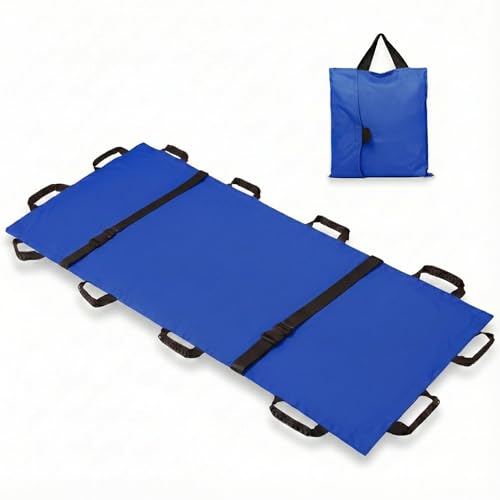 Portable Vet Dog Stretcher Gurney with 12 Rubber Handles, 400 lbs - Image 2