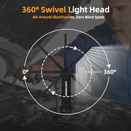Rechargeable Work Light for Mechanic, Christmas Dad Gifts for Men - Image 7