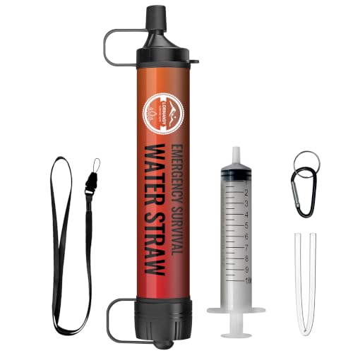 Emergency Water Filter Straw, Personal Survival Water - Image 2