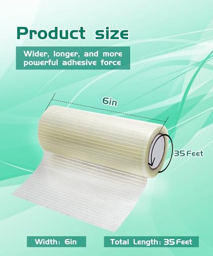 6 in x 35FT Heavy Duty Waterproof Tape for RV Awning | Home Repair - Image 3