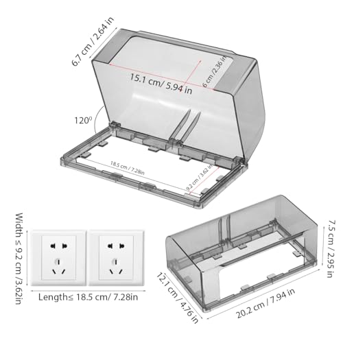 NUOBESTY Waterproof Socket Cover Adhesive Socket Box | Hand Tools - Image 4