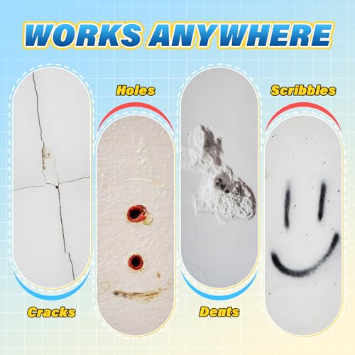 DIYSELF 9 Pack Drywall Repair Kit Spackle Fast-Drying | Home Repair - Image 5