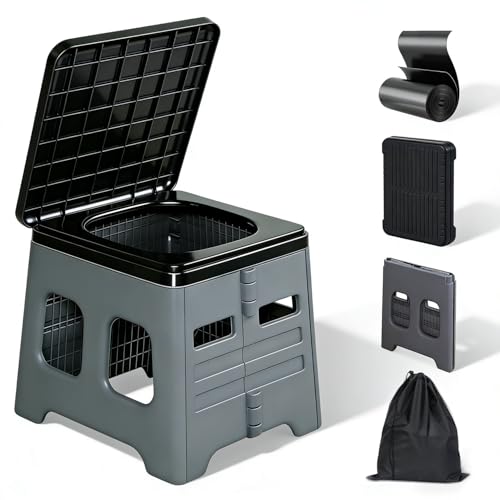 Camping Toilet for Adults - Portable Folding Toilet - Image 2