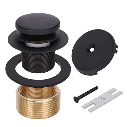 Tip-Toe Tub Drain Trim Kit with One Hole Overflow | Beauty & Personal - Image 4