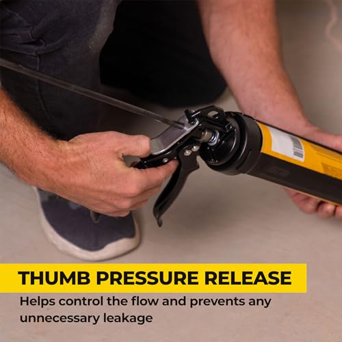 AWF PRO Heavy Duty Caulk Gun 10 oz, 18:1 Thrust Ratio - Image 5