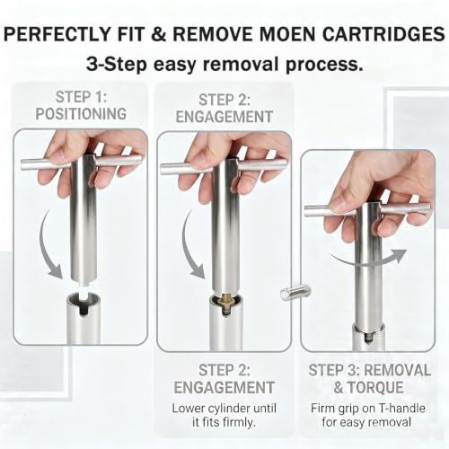 1224 1224B Faucet Cartridge Replacement Kit Compatible - Image 4