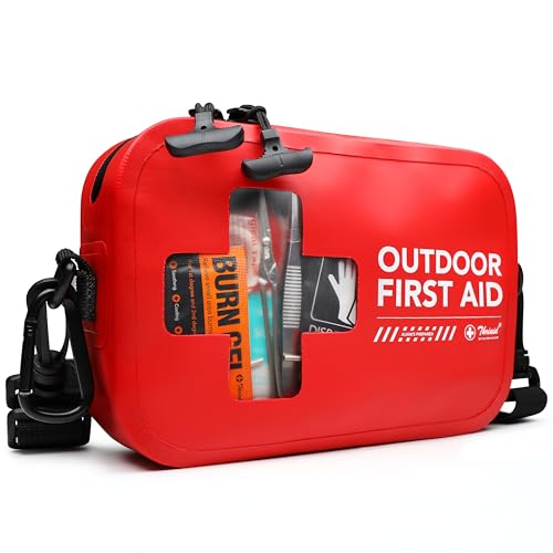 152 PCS Waterproof First Aid Kit, Portable Small Boat Dry - Image 2