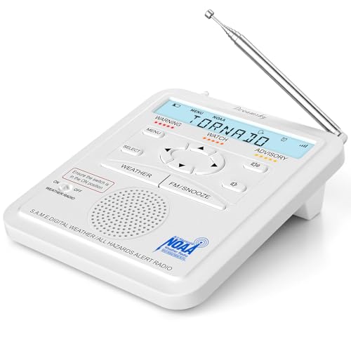 DreamSky Weather Radio NOAA Alert with Battery Backup & FM Radio - Image 2
