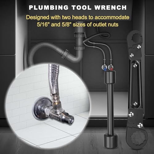 Holdly Angle Stop Wrench, Plumbing Tool for 3/8 | Hand Tools - Image 5