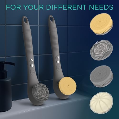 VOYOR Electric Body Brush Back Scrubber for Shower - Image 6