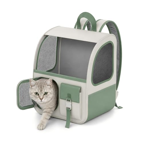 Large Cat Backpack Carrier with Front Window & Super - Image 2