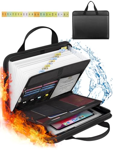 onvvippiv Important Document Organizer Folio Accordion - Image 2