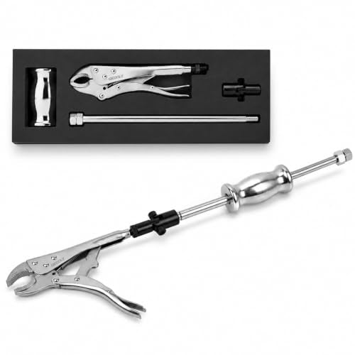 Locking Pliers Slide Hammer Puller, Heavy Duty Stud Extractor - Image 2