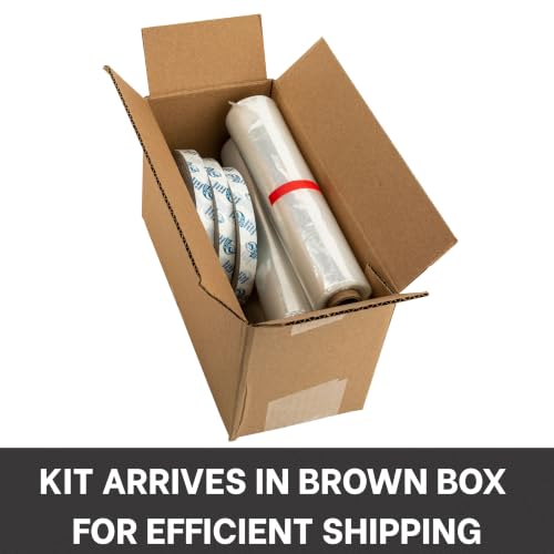 Duck Brand Window Insulation Kit 62 in x 630 in, Fits up to 15 - Image 4