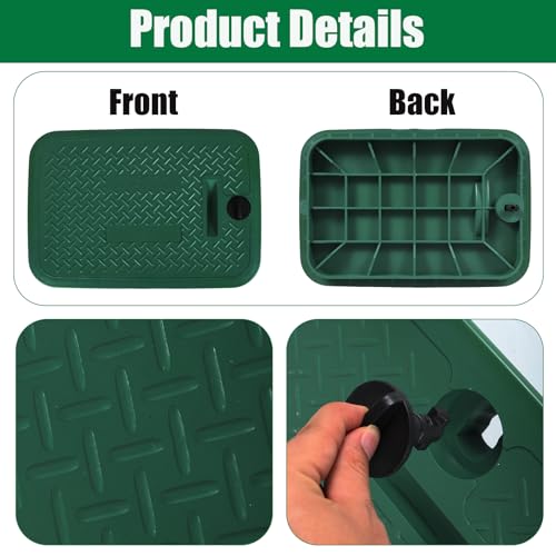 12 x 17 Inch Irrigation Valve Box Cover, Rectangular Sprinkler - Image 4