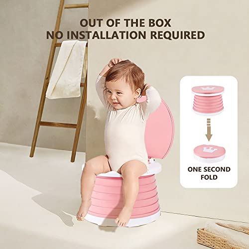 Portable Potty for Toddler,Travel Potty Seat for Toddler - Image 4
