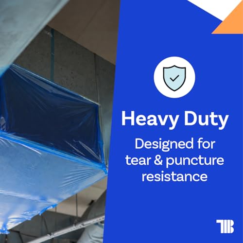 TapeManBlue Duct Protection Film, 24 inch x 200 feet - Image 5