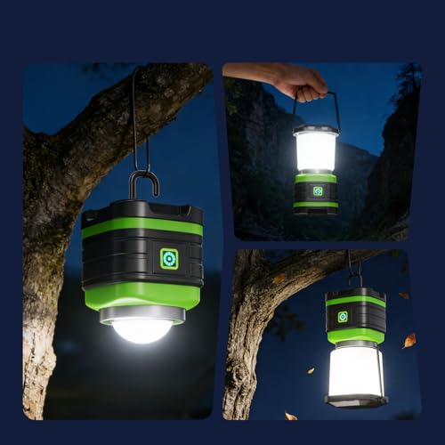 Lichamp LED Camping Lantern, Portable Lanterns Flashlights - Image 8