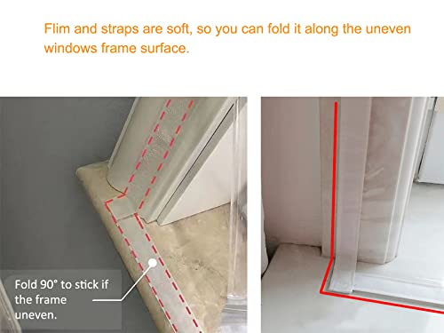 Adjustable Window Insulation Kit 47inX63in(120X160cm) - Image 7