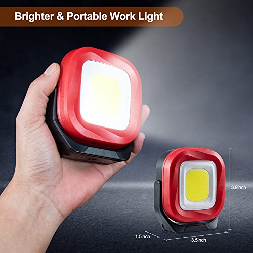 COB LED Work Light, 42 LEDs 1000 Lumens Rechargeable | Home Repair - Image 4