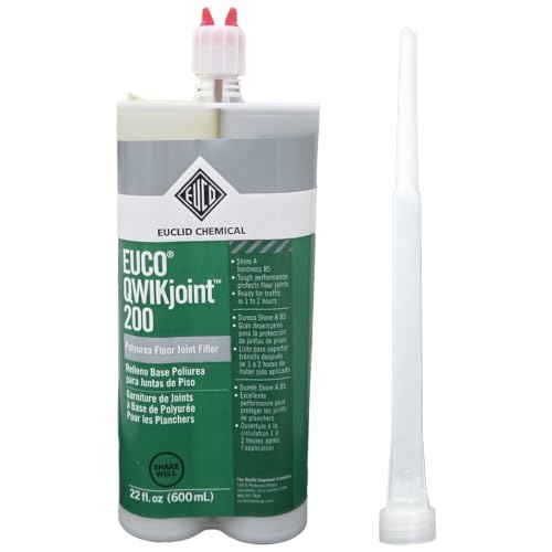 Euclid EUCO QWIKjoint 200 Polyurea Joint Filler, 600 mL, Gray - Image 2