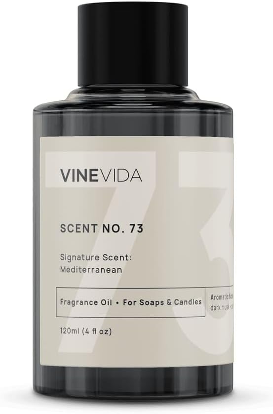 VINEVIDA [4oz] Scent No.73 Fragrance Oil for Candle & Soap Making - Made in USA Natural Candle Scents