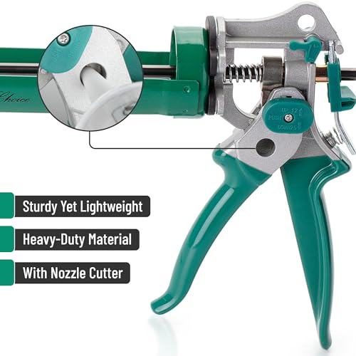 Bates- Caulking Gun with Adjustable Thrust Ratio, 12:1 & - Image 6