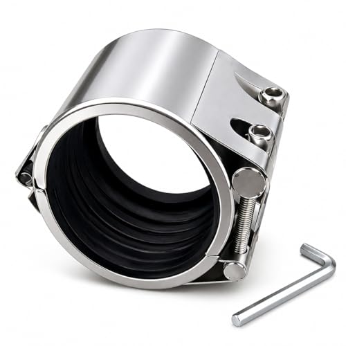 Pipe Repair Clamp，1/2 inch(20mm-23mm) Stainless Steel Leak - Image 1