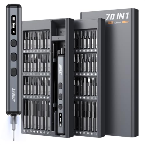 JOREST 70-in-1 Mini Precision Electric Screwdriver Set-64 | Hand Tools - Image 2