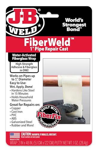 FiberWeld Pipe Repair Cast 2x48 Inch – High Strength | Home Repair - Image 2
