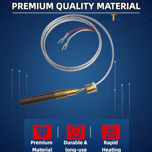 3-Pack Q313A Thermopile 750mv 24 Inch for Gas Fireplace Water - Image 6