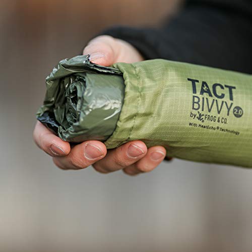 Survival Frog Tact Bivvy 2.0 Emergency Sleeping Bag with Stuff - Image 4