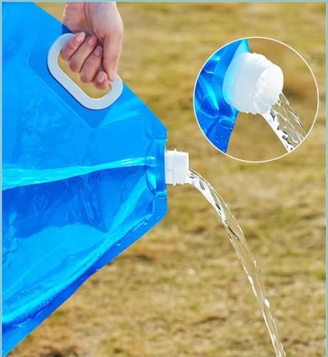 Collapsible Water Container Bag Plastic Carrier Tank Folding Bags - Image 4