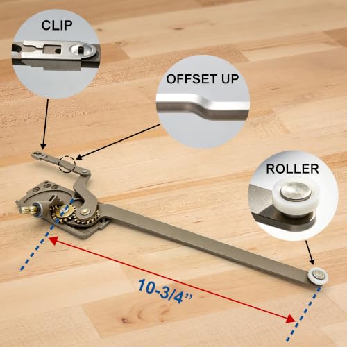 Casement Window Operator with 4-7/16" Short Arm and 10-1/2" Long - Image 4