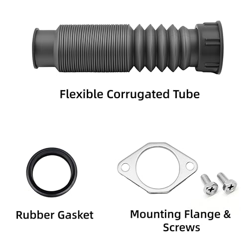 Flexible Garbage Disposal Drain Tube Kit, 1-1/2-Inch Corrugated - Image 3