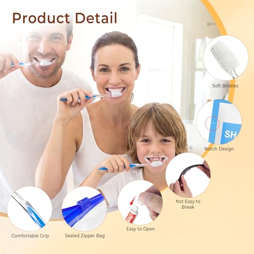 30 Set Personal Hygiene Kit Bulk,Blue 12-IN-1 Individually - Image 7