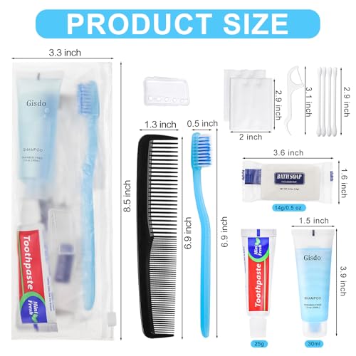 50 Kits Basic Travel Toiletry Kits Homeless Personal - Image 3